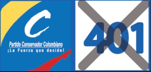 Conservador Colombiano a la Cámara de