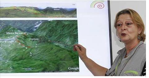 Hoy 23 de Febrero se dio a conocer el descubrimiento de un nuevo volcán en Colombia en el 2013, por parte del Instituto de Servicio Geológico