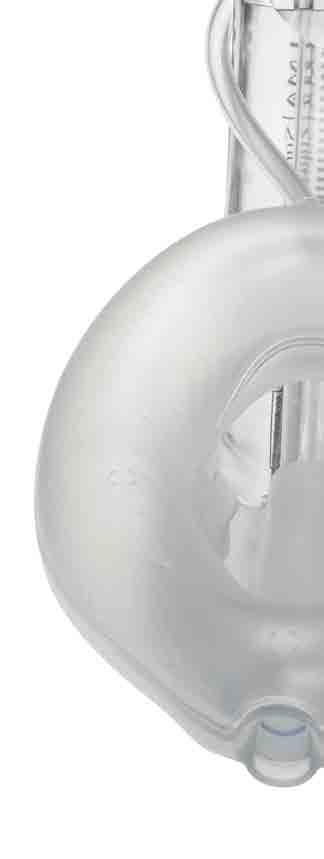 Un balón que se ajusta a la anatomía Crea un primer sellado eficaz First Seal con la orofaringe El balón AirForm de LMA se ha diseñado cuidadosamente para ajustarse al contorno de la