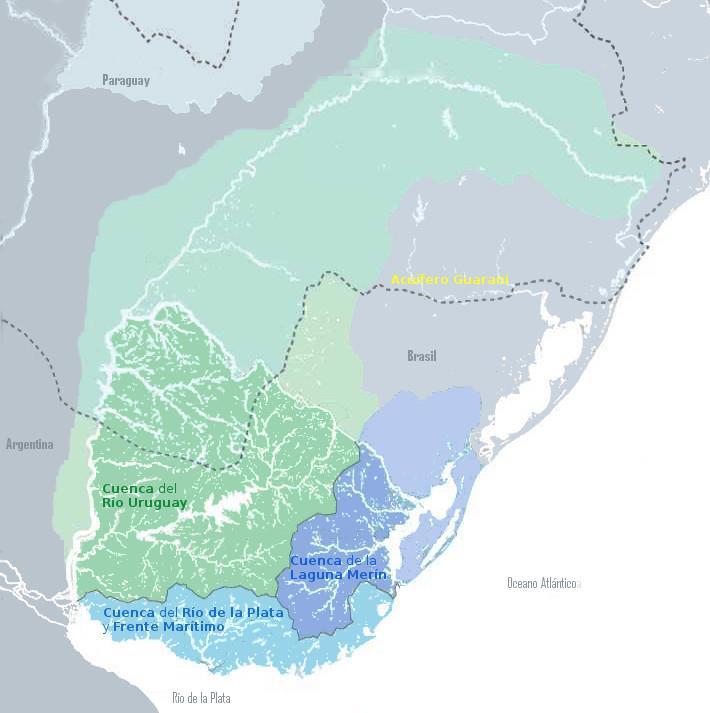 Cuencas y Regiones Hidrográficas Río Uruguay 114.