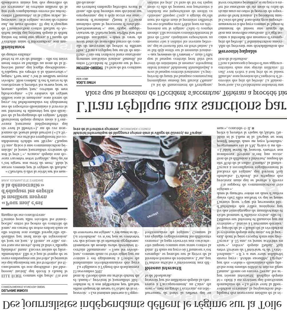 Le Figaro (France) Lundi 2 janvier 2012,