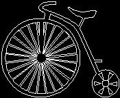 35. Si una bicicleta de finales del siglo XIX avanza a 20,0 km/h. Cuál es la relación entre las frecuencias de la rueda menor a la mayor?