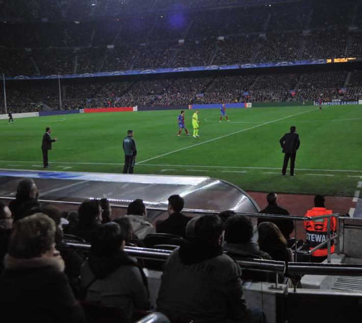 Els seients més confortables del Camp Nou es troben en una ubicació