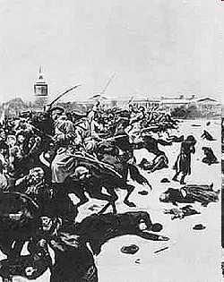 Revolución Rusa II La guerra civil de 1905 Malestar social + Fracaso de la ofensiva militar rusa en la guerra de expansión del Imperio Ruso en el oriente europeo.
