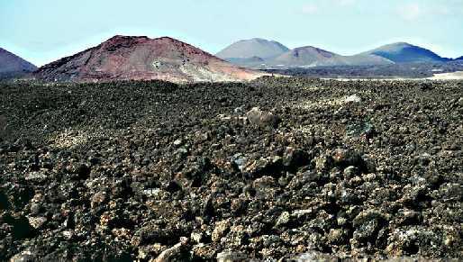 Materiales expulsados por el volcán: Lava Ácida: