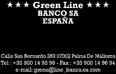 REFERENCIA TAMAÑO - FECHA PRECIO 2360 Green Line 30 x 45 mm - 4 mm 77,57 2660
