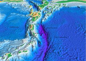El estudio de los fondos oceánicos Otros relieves oceánicos Arco de islas.