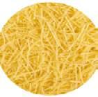 El PastaCook es adecuado para la cocción de pasta de cualquier tipo, forma y tamaño, incluyendo: Macarrones Espaguetis Tagliatelle