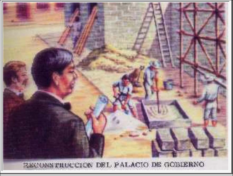Benito tuvo varios puestos polí^cos. Primero, fue representante de la ciudad de Oaxaca.