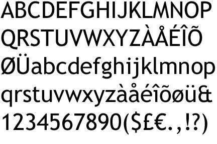 Fuentes creadas para pantalla Trebuchet: Tipografía creada por Vincent Connare de Microsoft en 1996. Es una sans serif humanista, optimizada para la legibilidad en pantalla.
