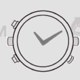 sentido de las agujas del reloj mientras se aplica una presión suave, asegúrese de colocar la corona de ajuste de tiempo en la posición