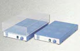 Agitadores Agitadores magnéticos multipuestos sin calefacción Agitación simultánea de 6 ó 15 posiciones. Regulación electrónica de velocidad entre 50 y 850 rpm, de gran precisión a bajas rpm.