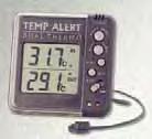 70009 70011 70003 Termómetro digital con alarma 21,00 Temperatura interior/exterior. Alarma de temperatura programable.