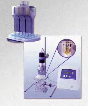 Homogeneizadores por ultrasonidos PROCESO DIRECTO Homogeneizadores por ultrasonidos. Accesorios MULTISON Sondas MULTISON para sonicación simultánea de 12 muestras.