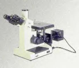 Microscopios para metalografía Microscopios para metalografía invertidos Cabezal inclinado 30º. Ajuste de dioptrías y de distancia interpupilar 55-75 mm.