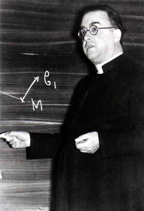 GEORGES LEMAITRE (1894-1966) Al encontrar una de las soluciones de las ecuaciones de Einstein, se topó con un