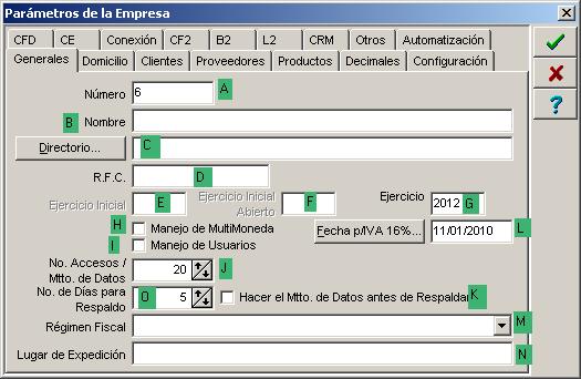 Administrador para Windows GUÍA DE AYUDA No. 611 PROCESO: " GUÍA PARA LA CONFIGURACIÓN DE LOS CFDIS (PACS) PROCEDIMIENTO: 1. Tener instalado el sistema Administrador 2000 2.
