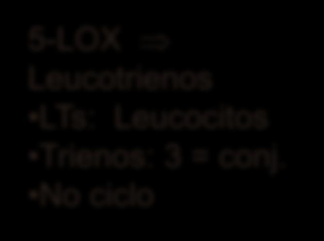 Lipoxigenasas (LOX)