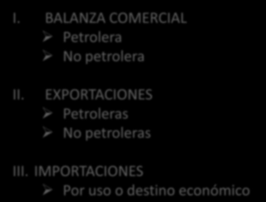 EXPORTACIONES Petroleras No