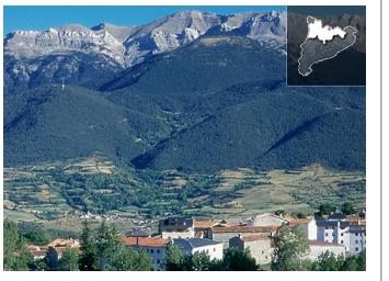 Domini de muntanya Localització geogràfica: característics dels cims i les valls més altes