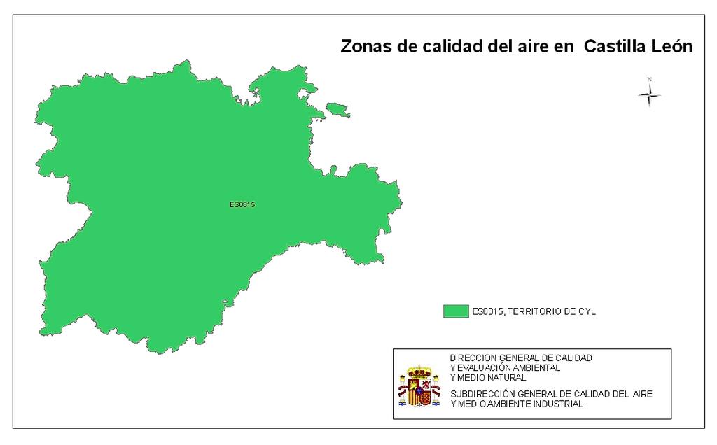 Zonas para la evaluación de Pb; Benzo(a)Pireno y Metales Código Nombre de la zona Contaminante Tipo ES0801 Aglomeración Burgos 2 ;NO 2 ;PM10 Y ag 280,5 188.