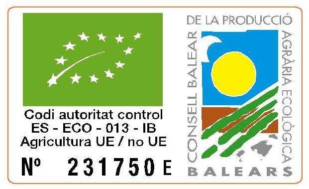 Contraetiquetes Agricultura Ecològica CBPAE + UE / no UE