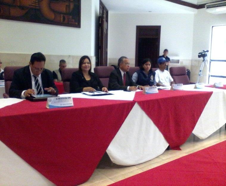 Judicial Centroamericano y del Caribe, celebrada en Guatemala, en febrero de 2013.