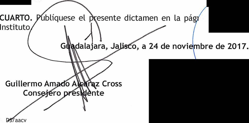 Instituto Electoral Por lo antes expuesto se proponen los siguientes puntos de: DICTAM EN: PRIMERO.