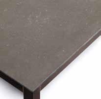 Mesas Dining tables design Studio expormim Acero Steel Acier Acciaio Estructura fabricada en tubo cuadrado de acero, acabado en pintura bicapa zinc y polvo de poliéster.