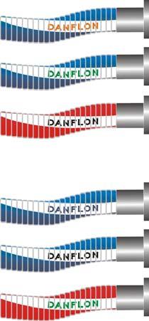 MANGUERA PTFE DANFLON Danflon SG Danflon SS Danflon GG Danflon SGA Danflon SSA Danflon GGA Esta familia de mangueras con lineado de PTFE esta diseñada para succión y descarga de la mayoría de los