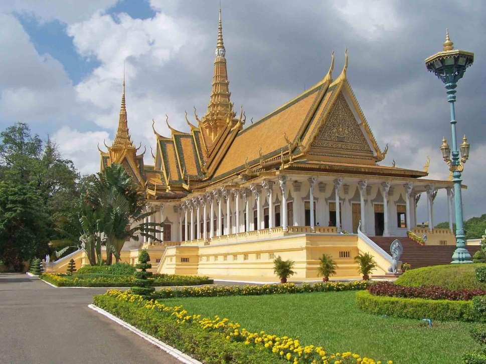 Phnom Penh La Pagoda de Plata se