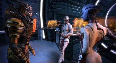 Mass Effect nos cuenta la historia del general Shepard, un humano que es encargado de luchas en contra de los