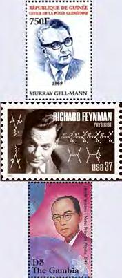 Interacción fuerte Yukawa, Feynman, Gell-Mann Es responsable de mantener unidos protones y neutrones. No es de tipo coulombiano. Muy corto alcance (60 % del radio del protón 10 m).