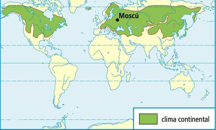 Medio continental Localización Tierras
