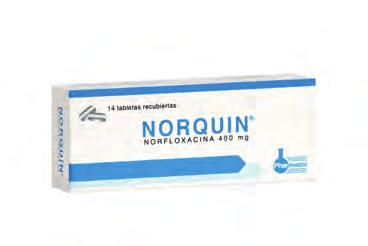 1-2 cápsulas cada 6 horas 1-2 cucharaditas cada 6 horas NORAXIN Tabletas Levofloxacina 750mg Antibiótico quinolónico