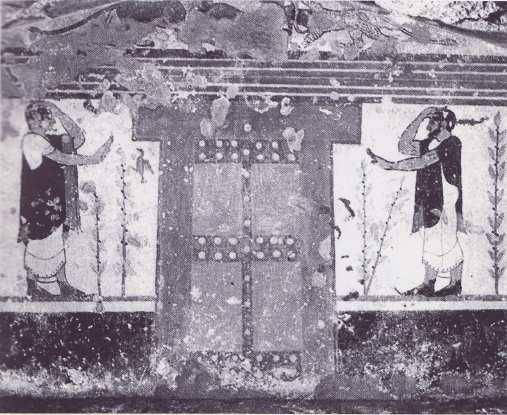 Existe profusión de puertas dibujadas en tumbas egipcias y