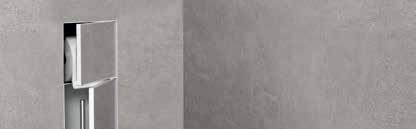 Nuevo 189 Hornacina de pared para tabique ligero o pared convencional Material base: Acero inoxidable escobillero empotrado & almacenaje blanco Formato: 595x145 mm Acabado: Blanco / RAL 9016 :