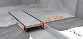 62 Marco TAF reducido: especial para aplicaciones de micro cemento.