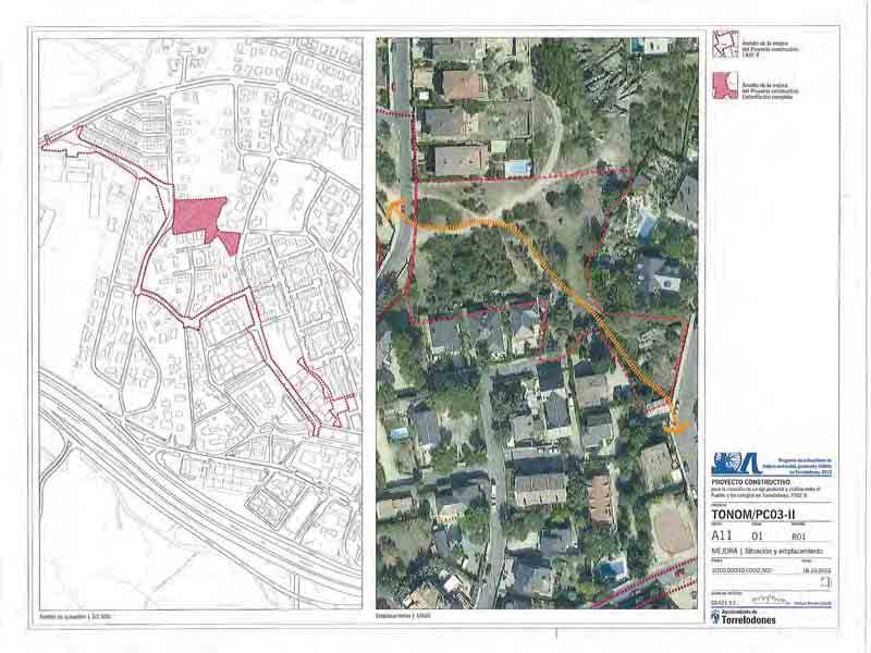 Proyecto constructivo de un itinerario peatonal y ciclista pueblo colegios Firma de un convenio