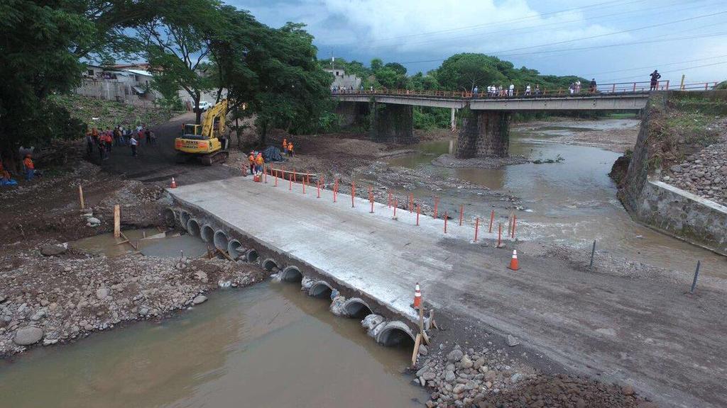 Mas de 150 puentes afectados por lluvias