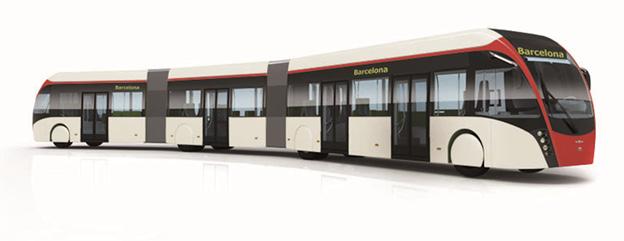 Amb posterioritat, TMB té previst d incorporar autobusos híbrids biarticulats de 24 metres de longitud a l eix Gran Via de les Corts Catalanes.