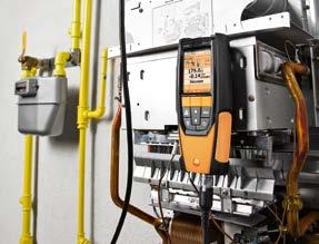 Tecnología de medición para sistemas de calefacción Testo Sets aniversario para la medición de combustión.