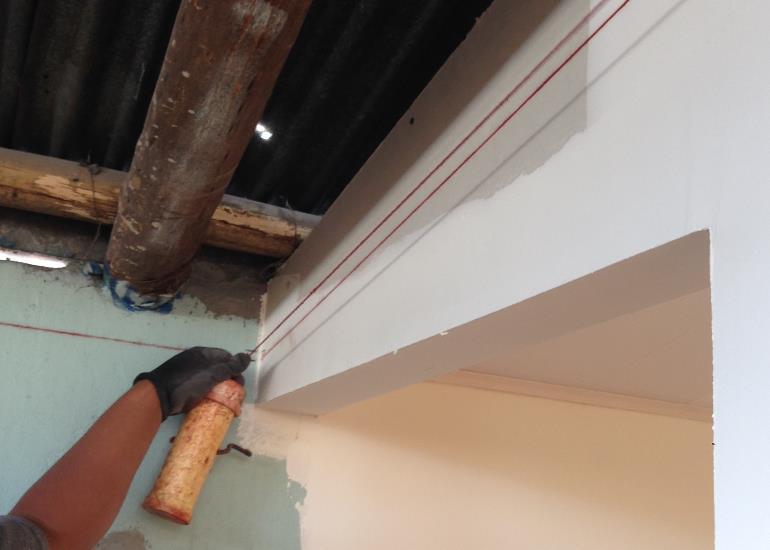 Los pasos para la instalación del techo en PVC los explicamos a