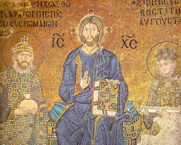 El mosaico bizantino Técnicas: Opus tesselatum Opus vermiculatum Temas.