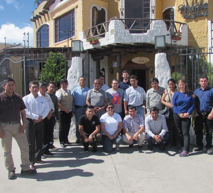13 Implementación de un Sistema de Alerta Temprana (SAT) ante inundaciones en la parroquia de Zapotillo En este proceso participaron organizaciones nacionales, provinciales y locales, así como