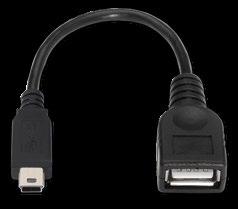 Catálogo 2017 CABLES USB 2.0 OTG 10.01.3600 CABLE USB 2.0 OTG ACODADO, TIPO MICRO B/M-A/H, NEGRO, 15 CM 8433281006393 Cable USB 2.
