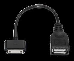 0 OTG con conector acodado tipo Mini USB B macho en un extremo y tipo USB A hembra en el otro > Requisitos: dispositivo con tecnología OTG y disponer de un