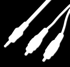 5 hembra en el otro > Ideal para prolongar un cable de audio con conector Jack 3.5 macho > Longitud: 1,5, 3.0 ó 5.0 metros 10.24.0300 CABLE AUDIO ESTÉREO, 3.5/M-2xRCA/M, 0.3 M 8433281002821 10.
