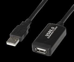 Catálogo 2017 CABLES USB 2.0 10.01.0211 CABLE USB 2.0 PROLONGADOR CON AMPLIFICADOR, TIPO A/M-A/H, 5.0 M 8433281000483 Cable prolongador USB 2.