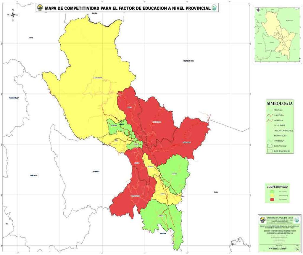 [Plan Concertado de Competitividad Regional del Cusco 2011-2021 ] Gerencia Regional